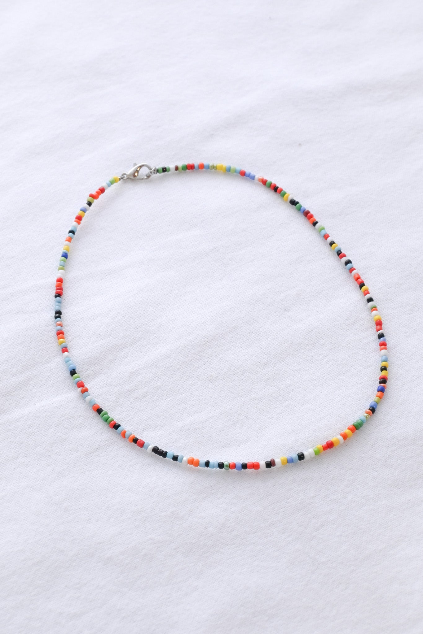 Multi Color Beaded Necklace