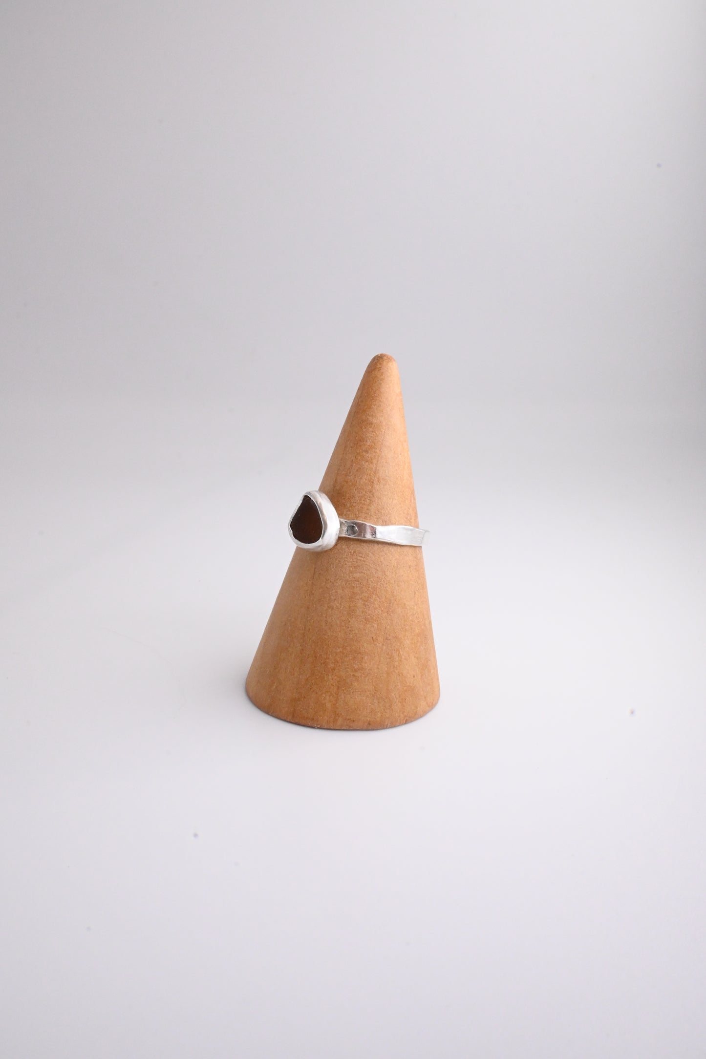 Sea Glass Ring 1mm [Size 7]