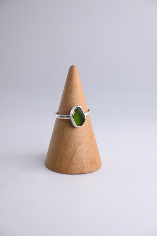 Sea Glass Ring [Size 6]