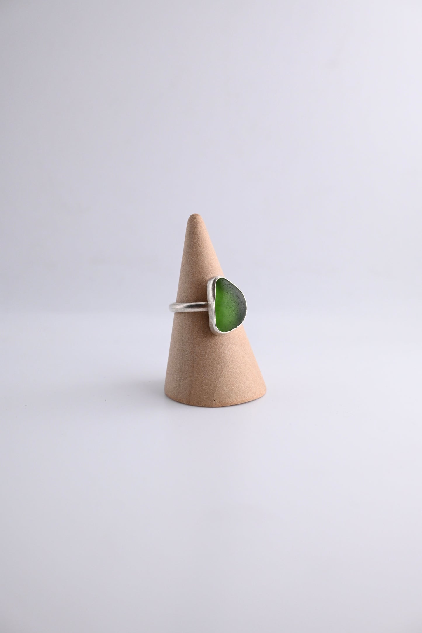 Sea Glass Ring [Size 8]
