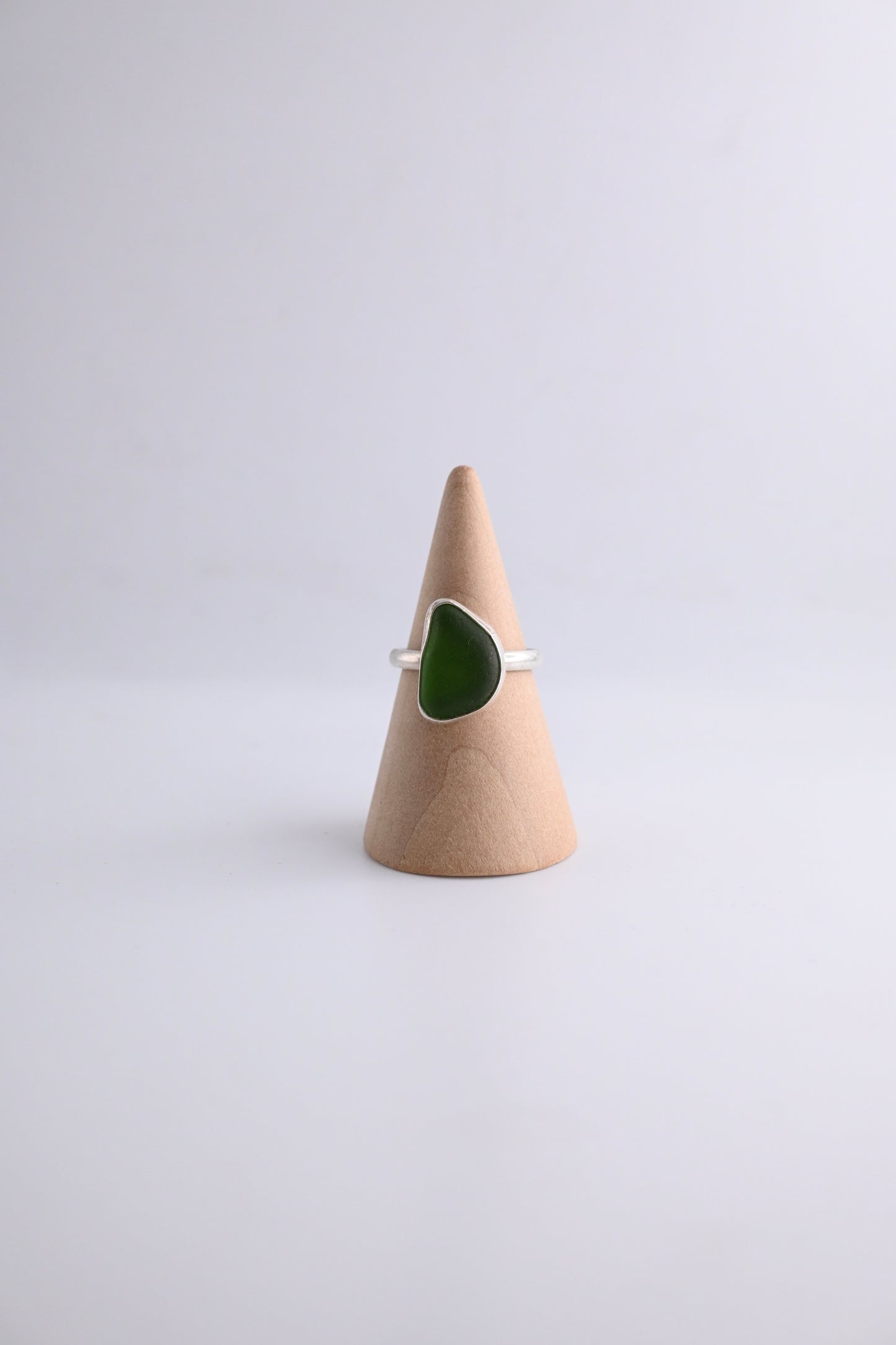 Sea Glass Ring [Size 8]