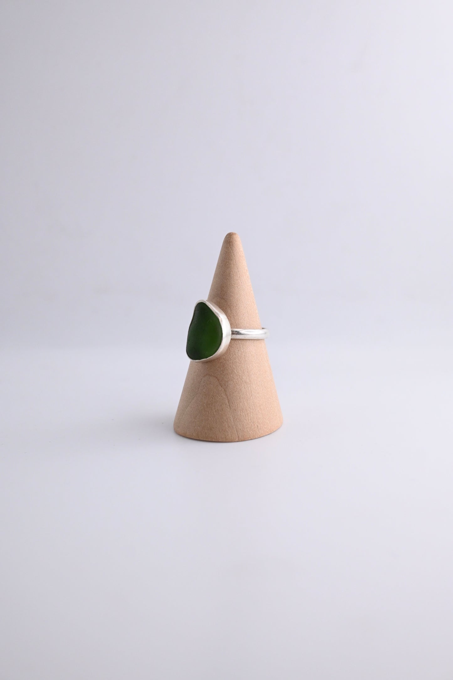 Sea Glass Ring [Size 8]