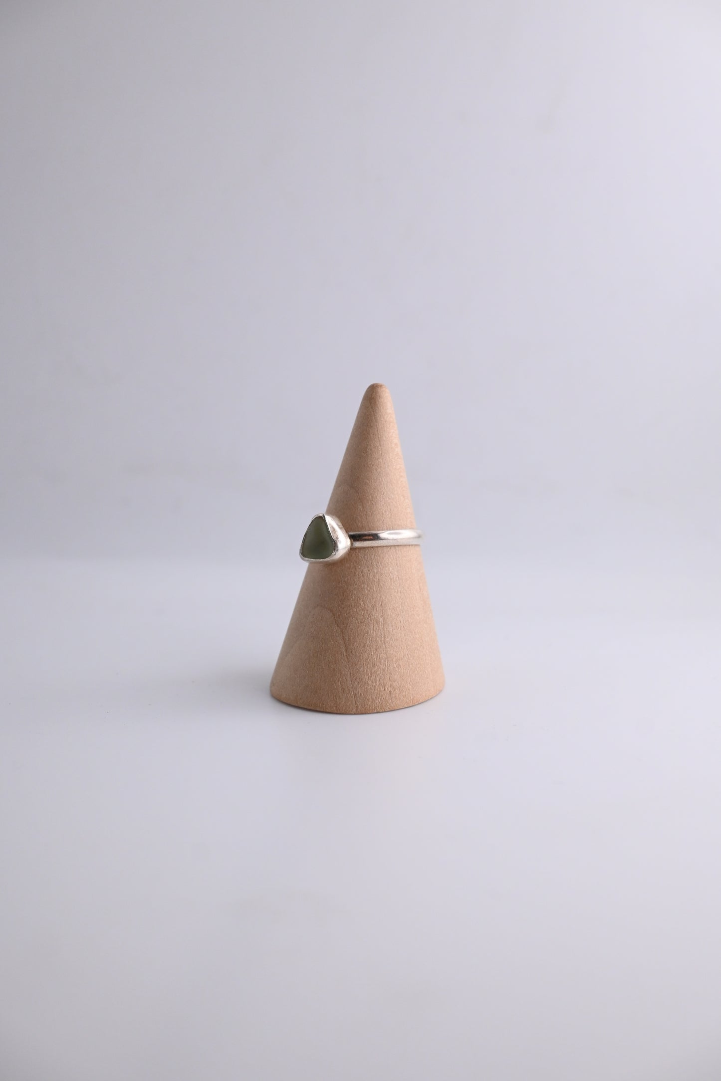 Sea Glass Ring [Size 8]