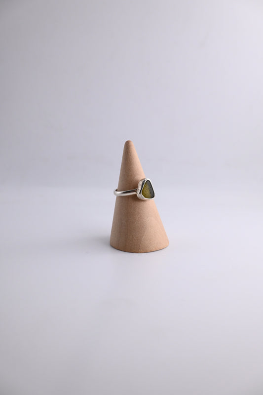 Sea Glass Ring [Size 6]