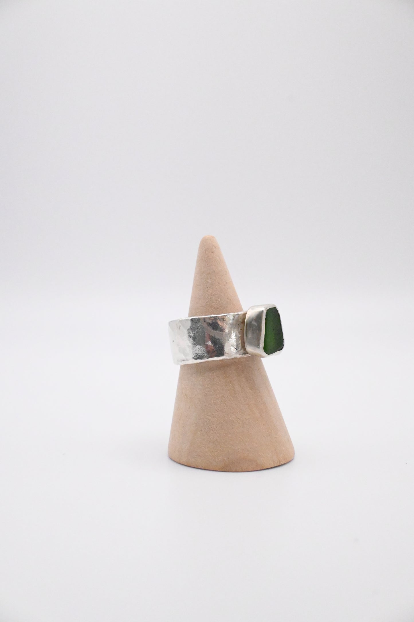 Sea Glass Chunky Ring [Size 8.5]
