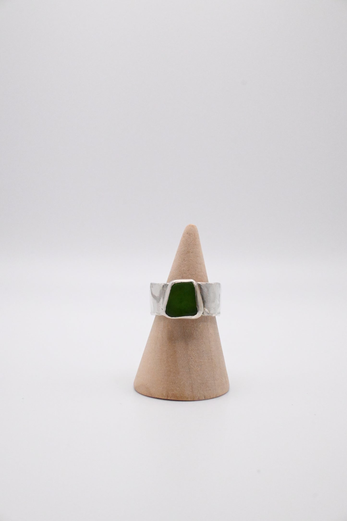 Sea Glass Chunky Ring [Size 8.5]