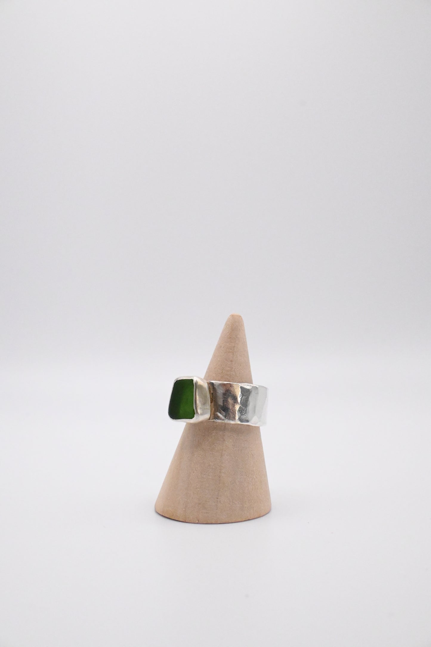 Sea Glass Chunky Ring [Size 8.5]
