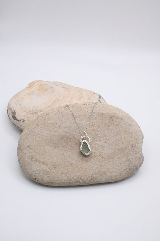 Sea Glass Pendant (no chain)