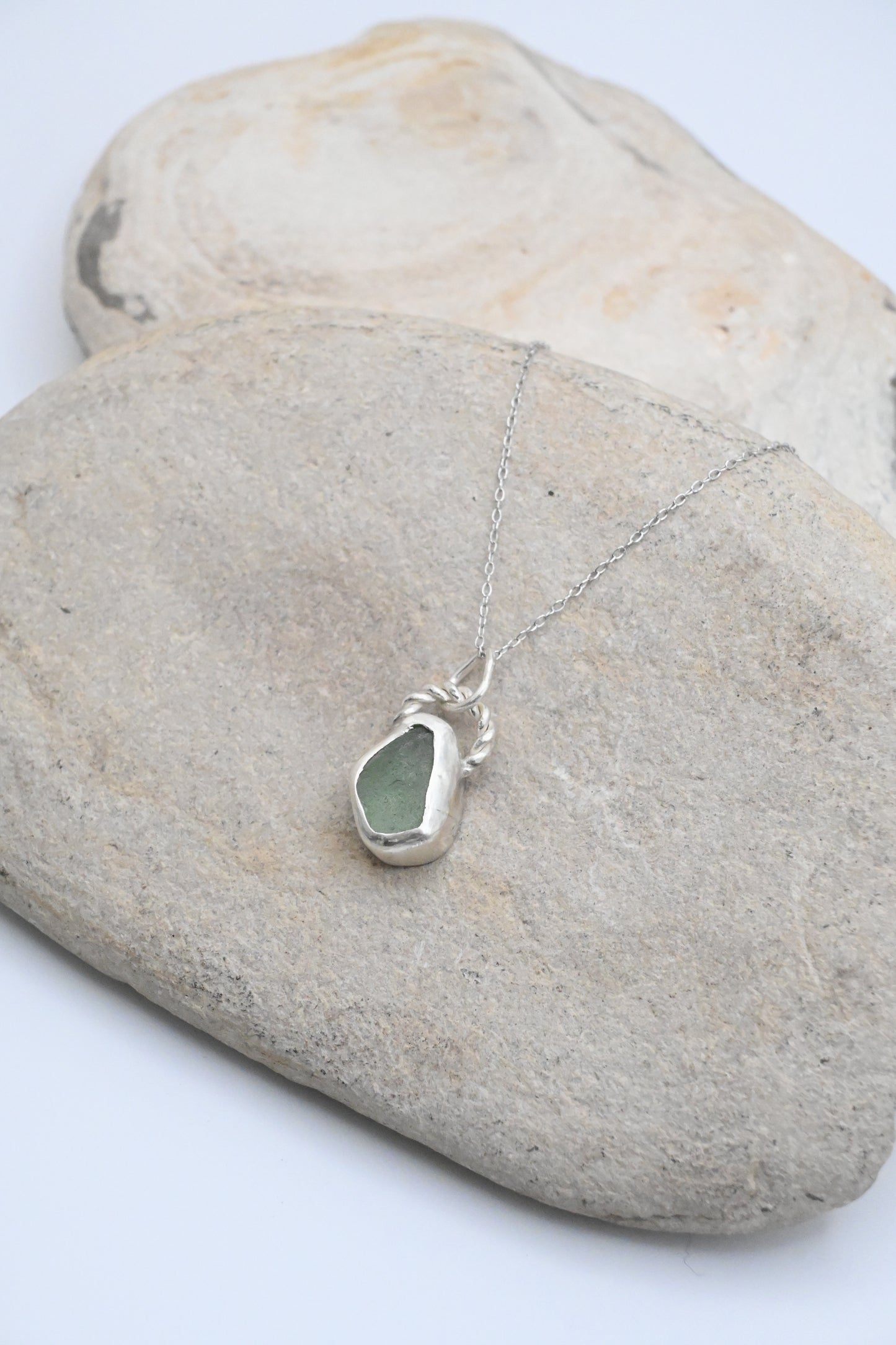 Sea Glass Pendant (no chain)