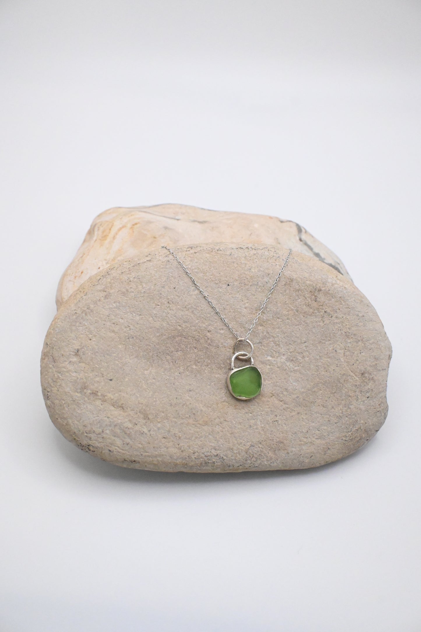 Sea Glass Pendant (no chain)