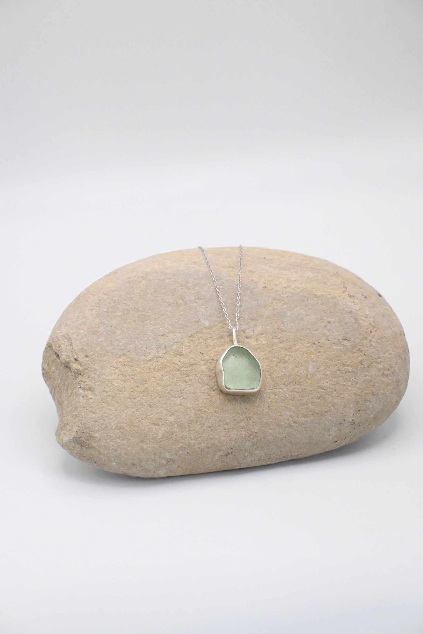 Sea Glass Pendant (no chain)