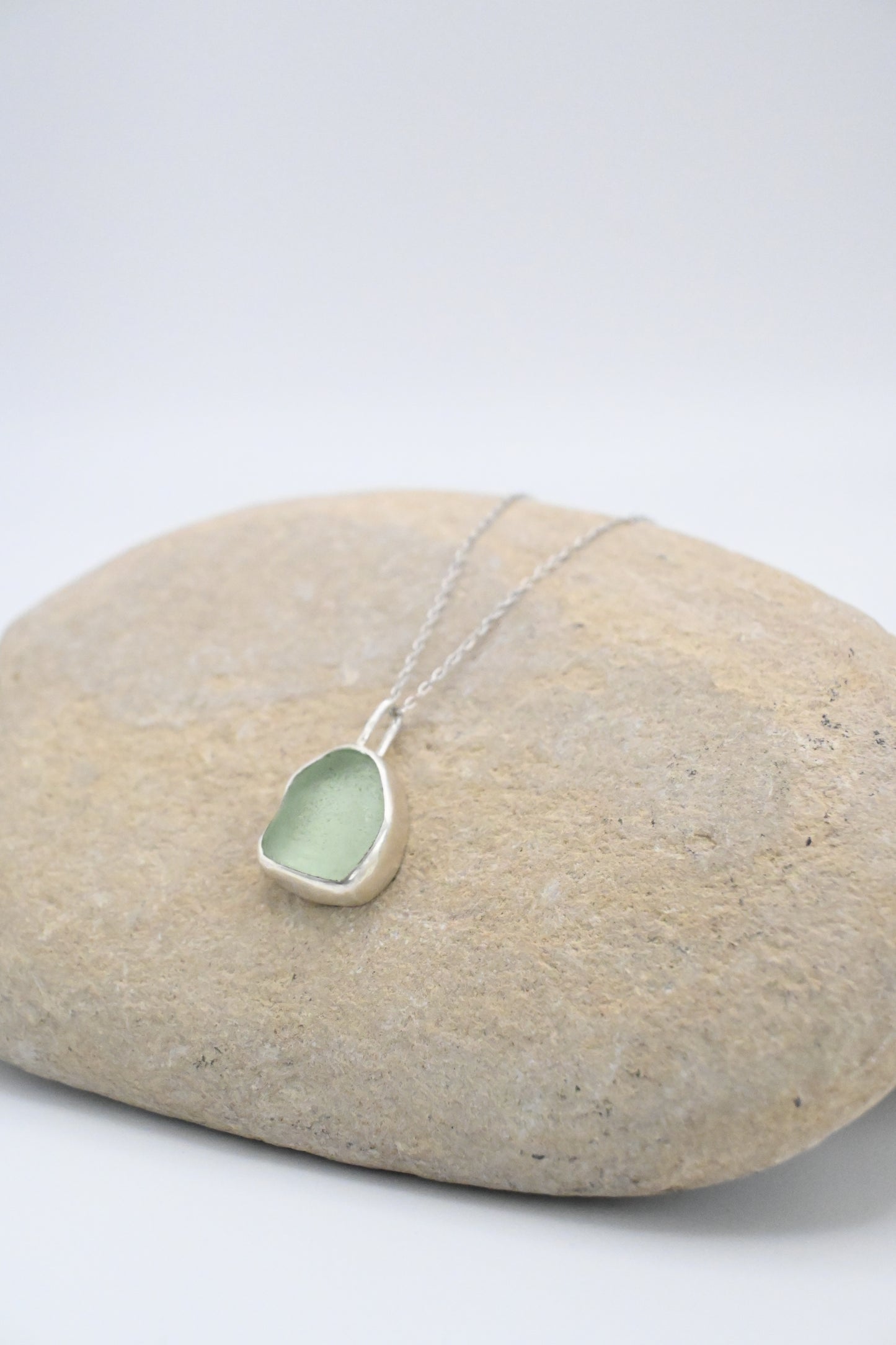 Sea Glass Pendant (no chain)