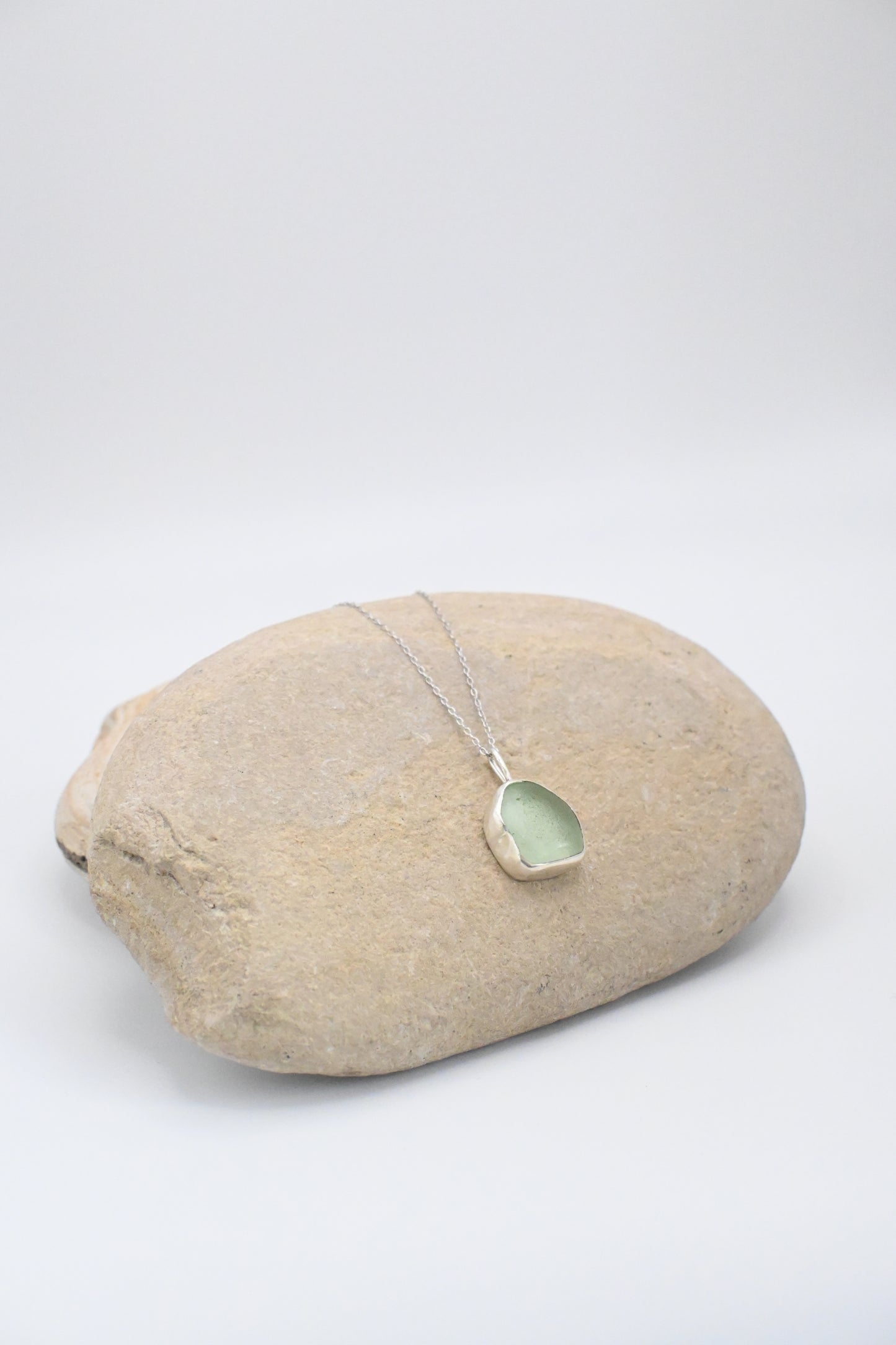 Sea Glass Pendant (no chain)