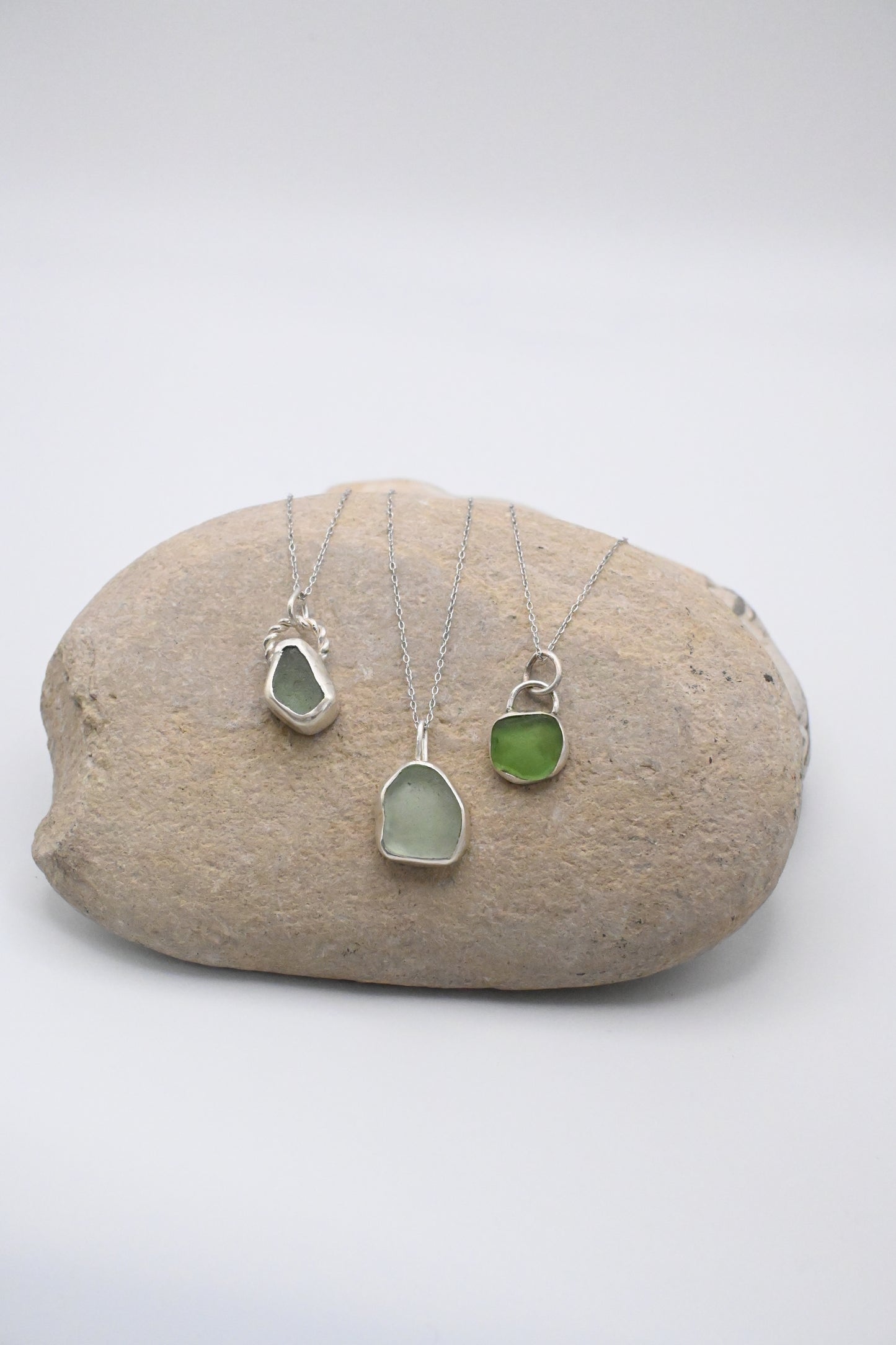 Sea Glass Pendant (no chain)