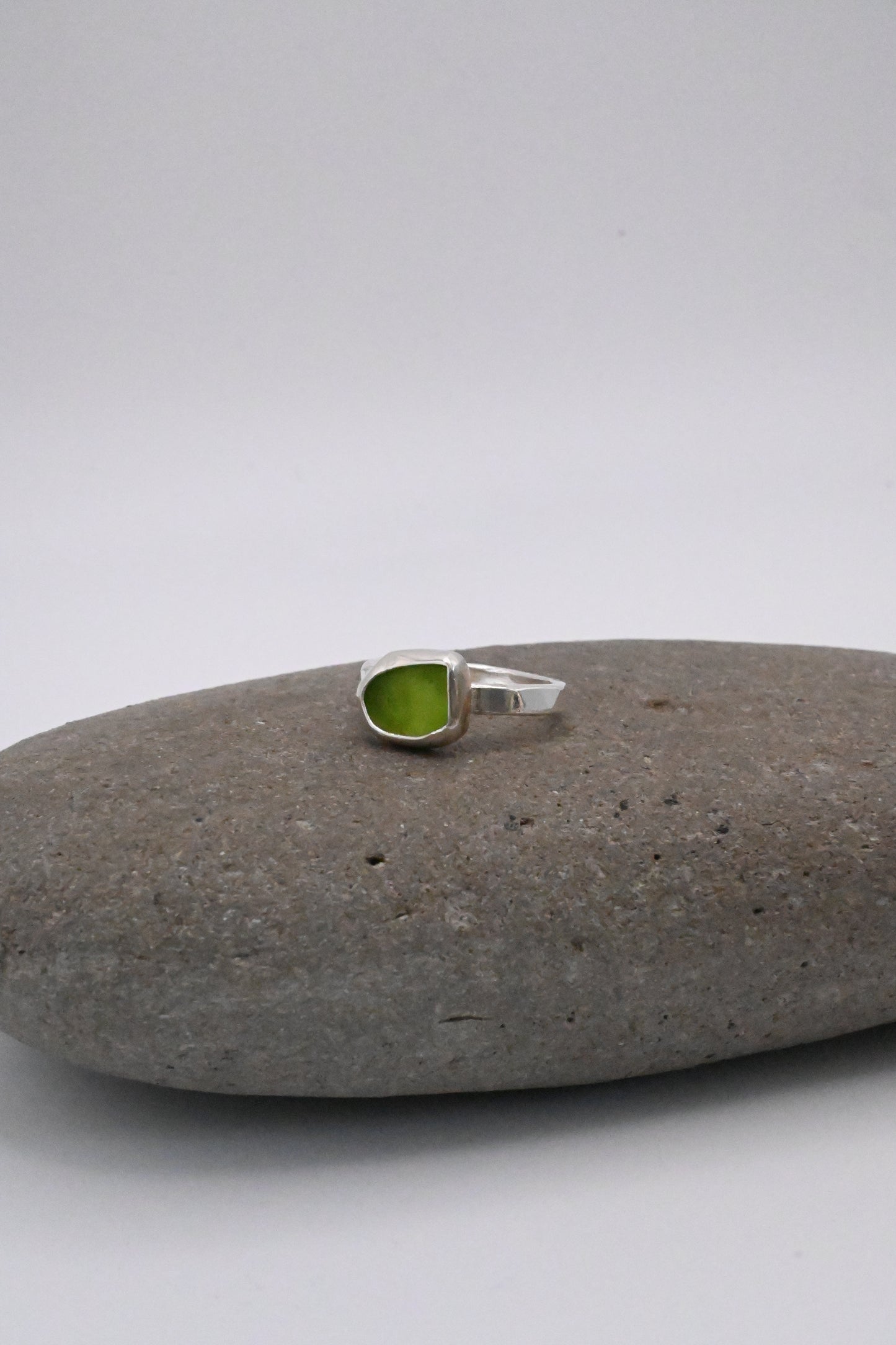 Sea Glass Ring [Size 8]