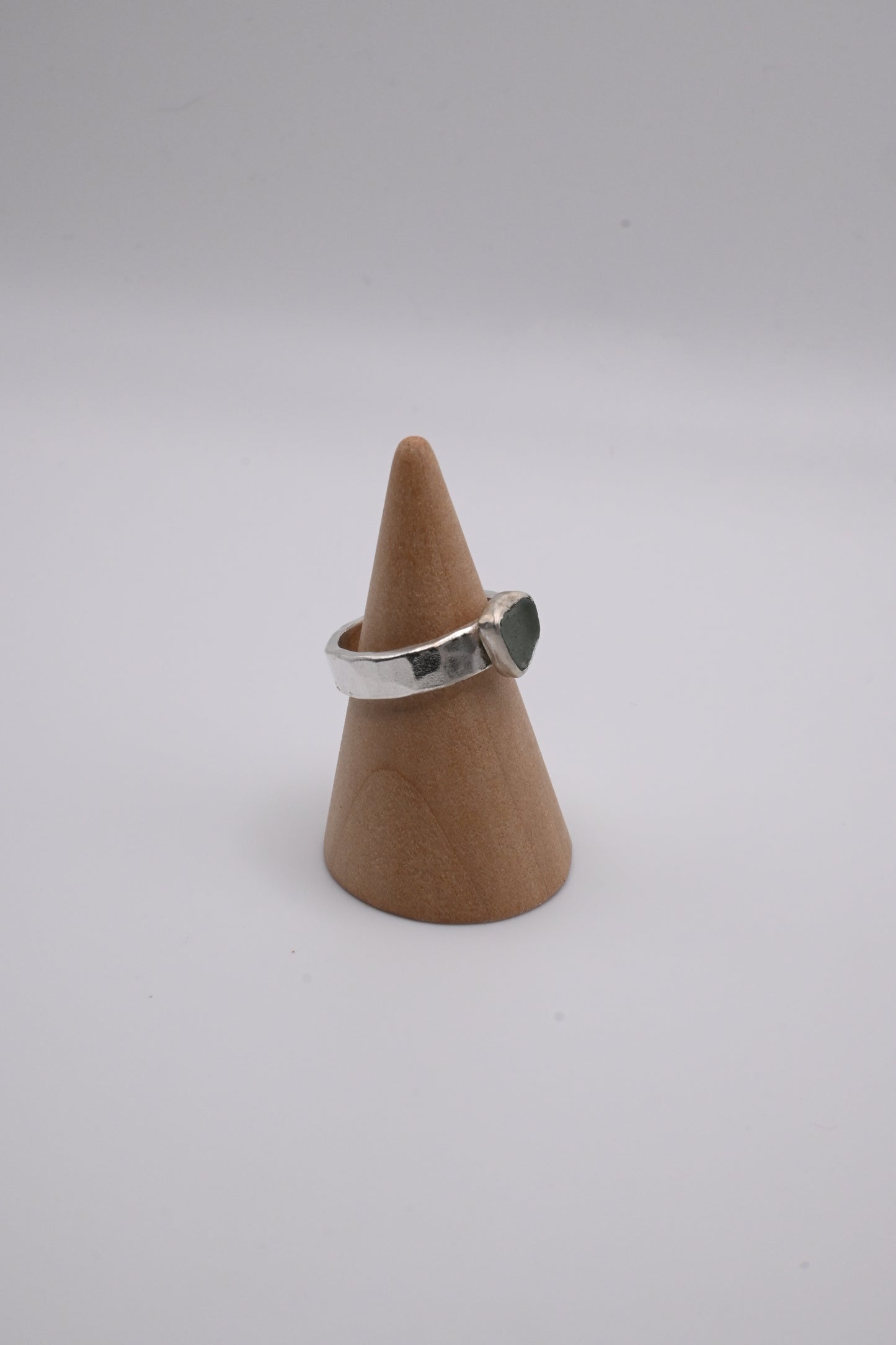 Sea Glass Ring 5mm [Size 7]