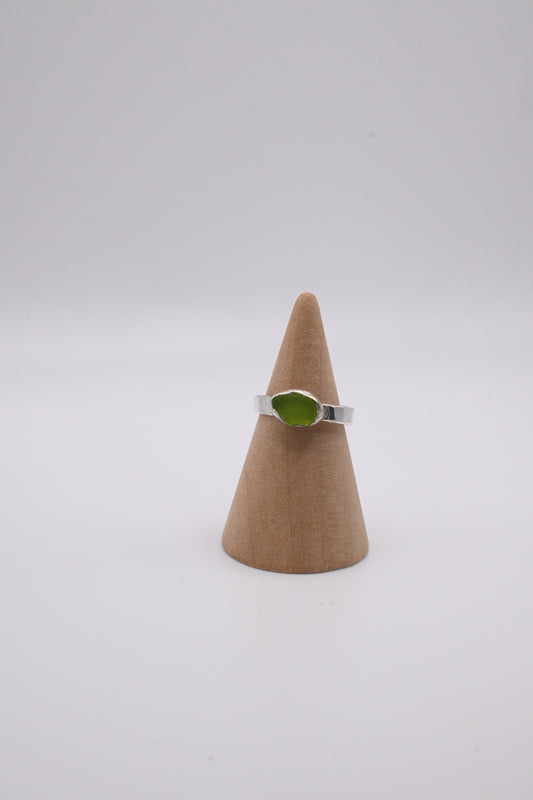 Sea Glass Ring [Size 6.75]