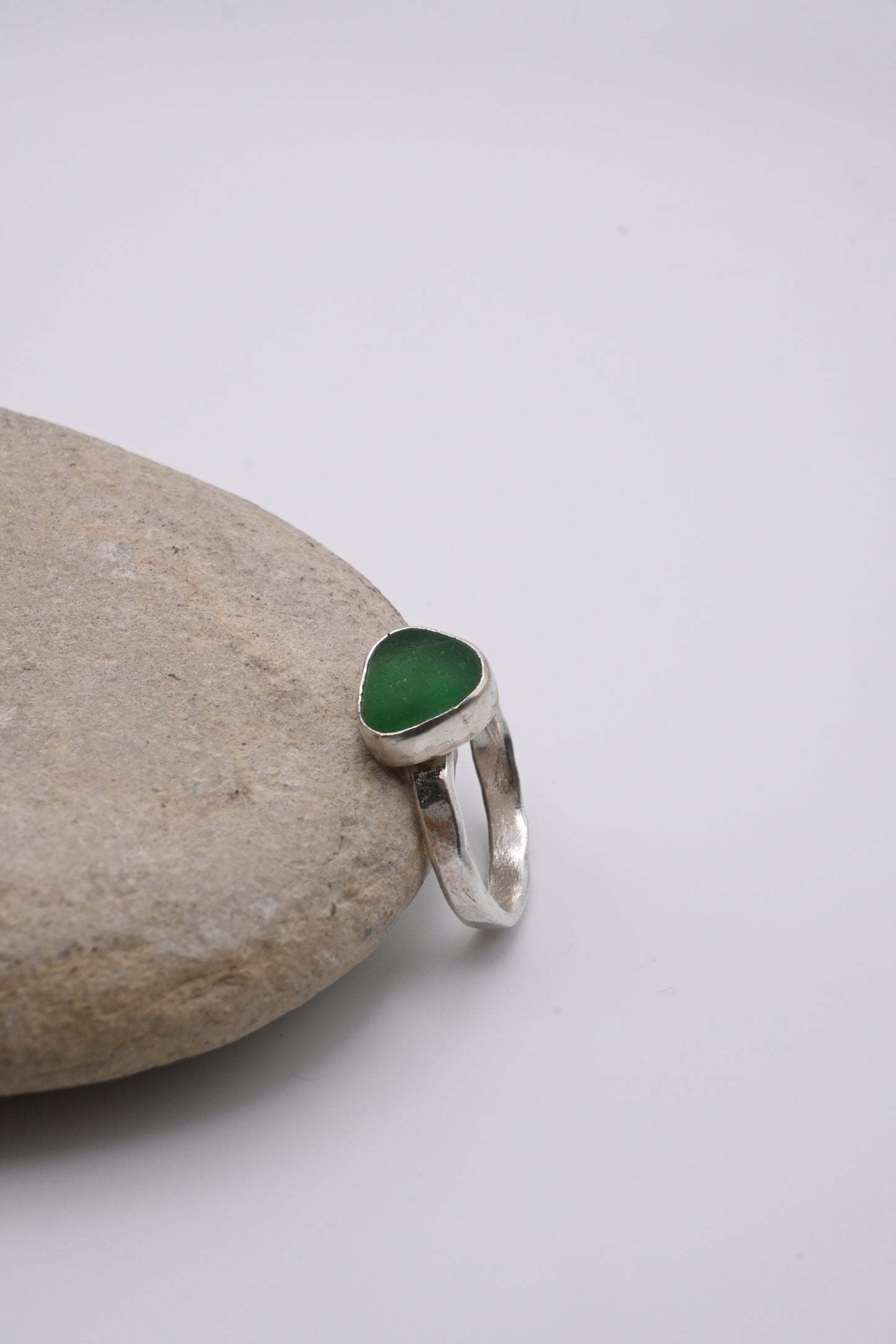 Sea Glass Ring [Size 8]