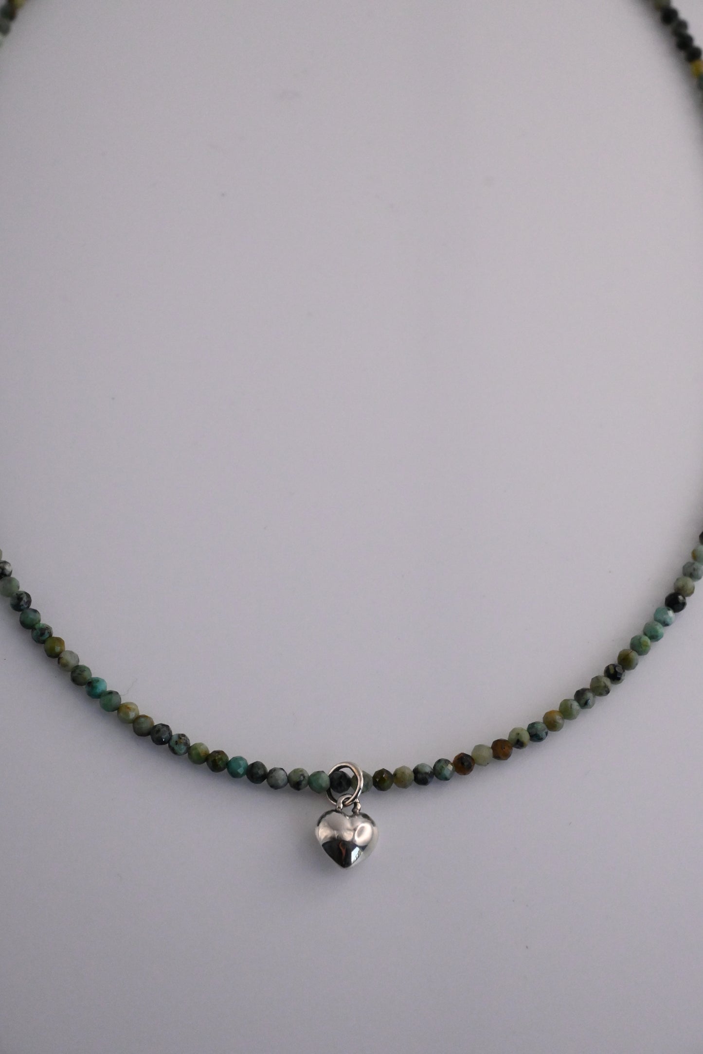 Beaded Sweetheart Necklace