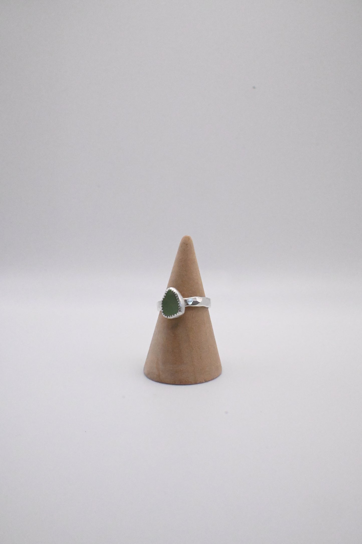 Sea Glass Ring [Size 8]