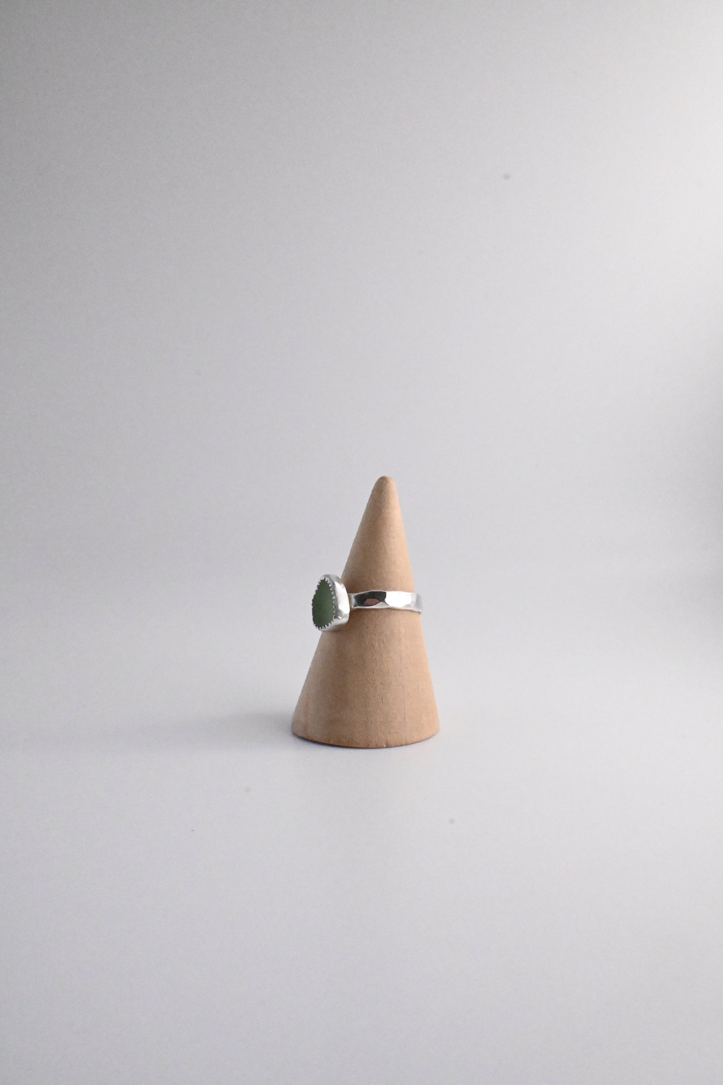 Sea Glass Ring [Size 8]