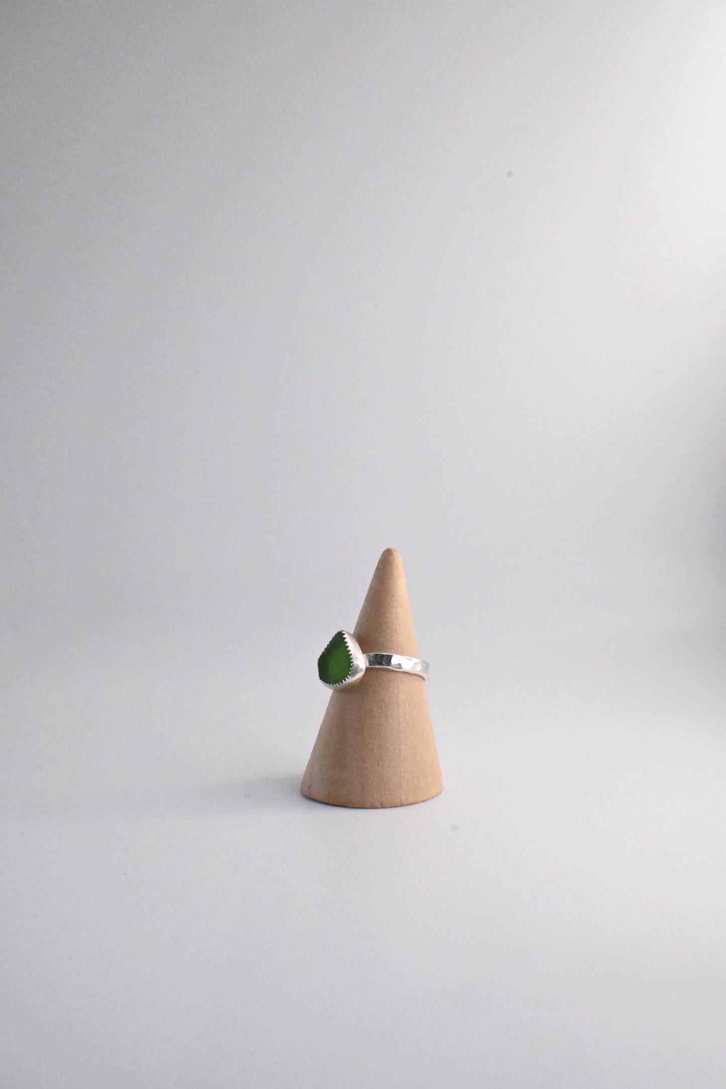 Sea Glass Ring [Size 8]