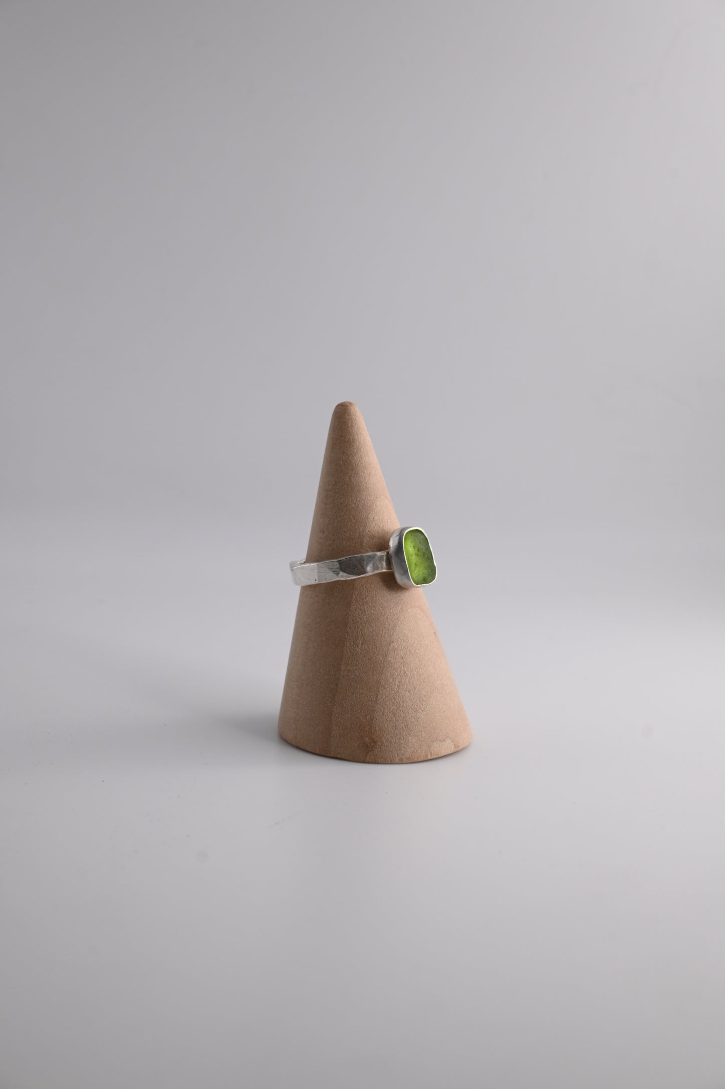 Sea Glass Ring 3mm [Size 7]