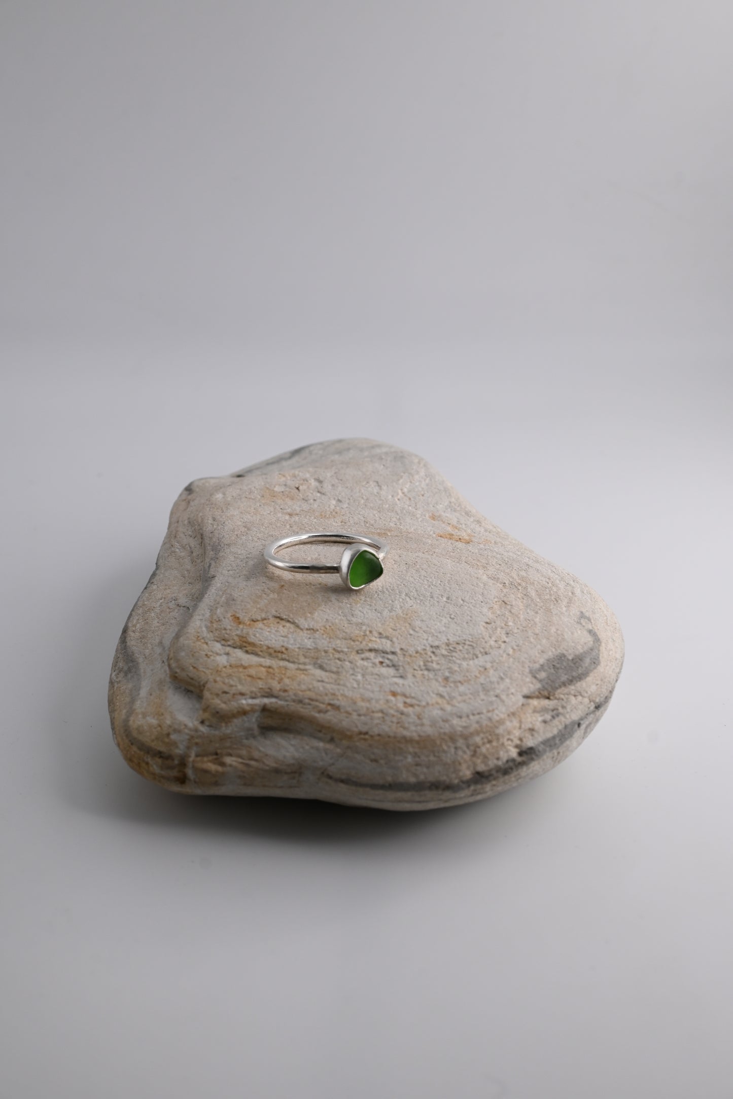 Sea Glass Ring [Size 5]