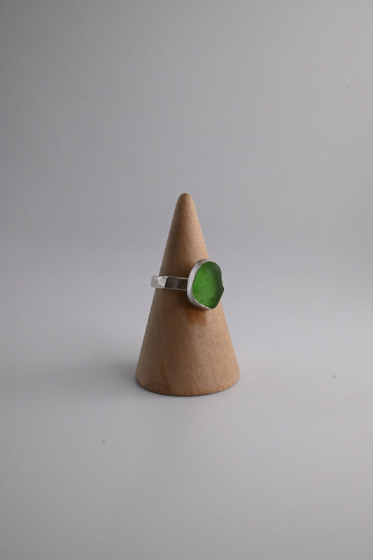 Sea Glass Ring 3mm [Size 7]