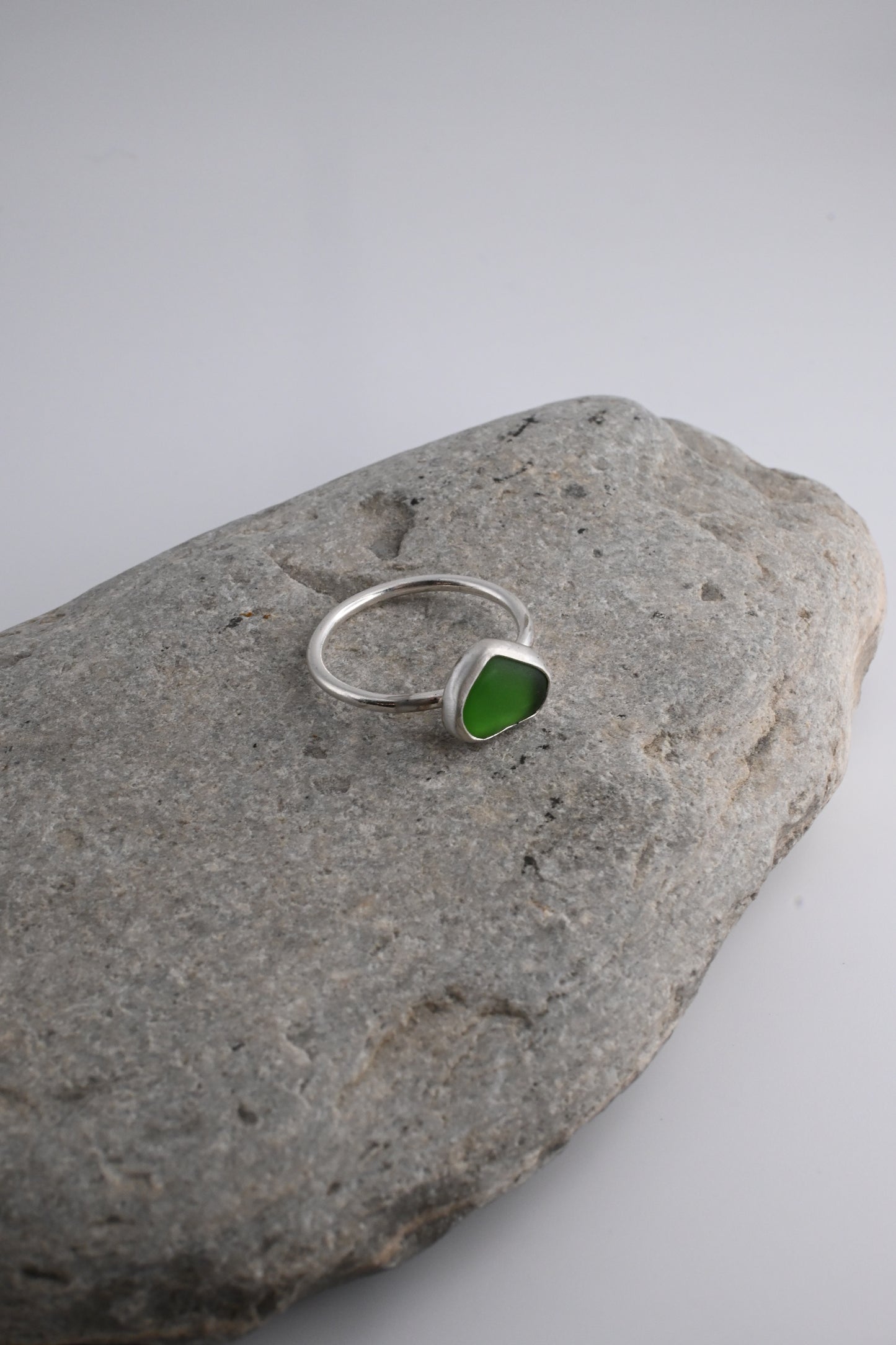 Sea Glass Ring [Size 7]