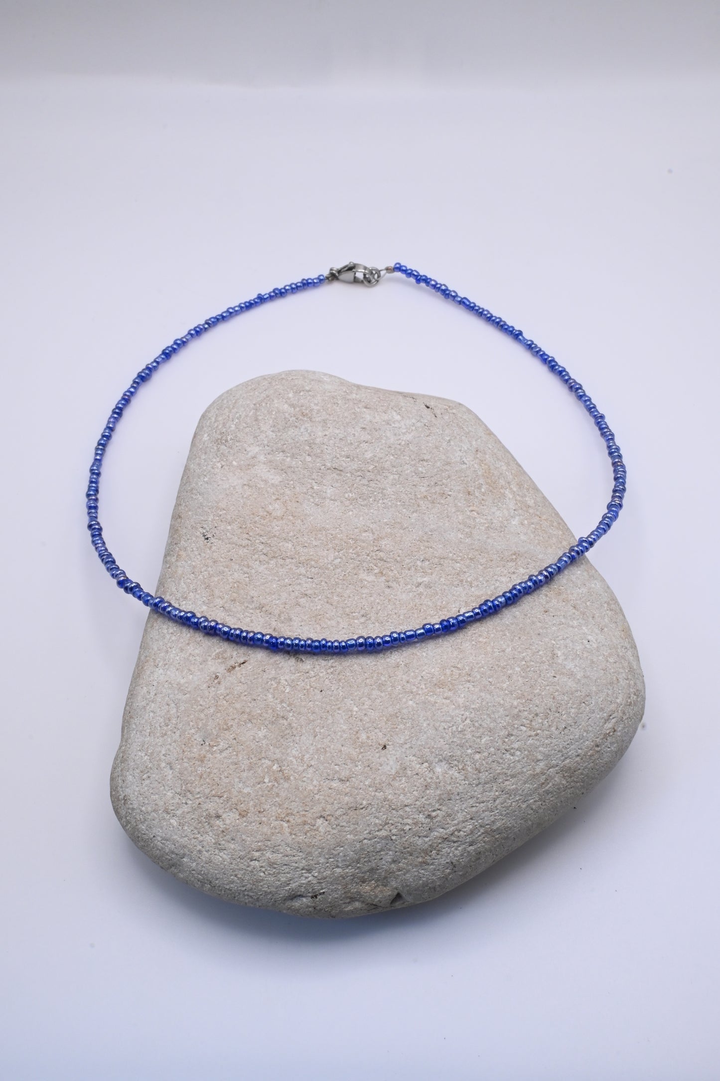 Dainty Beaded Necklace  [MULTIPLE COLORS]