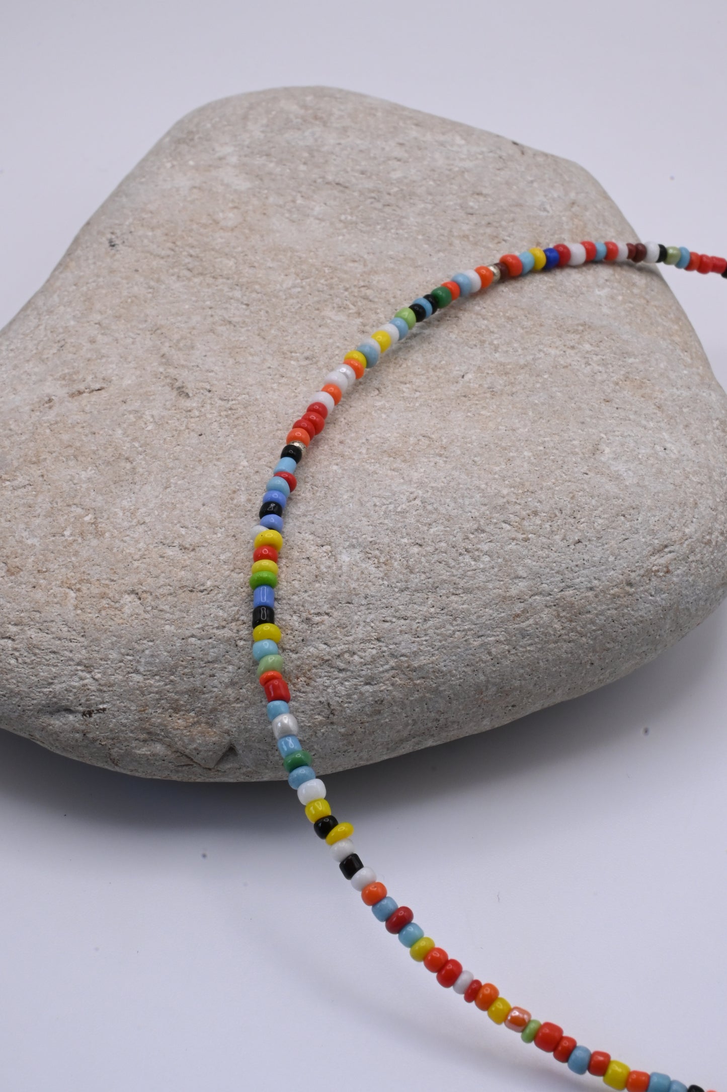 Dainty Beaded Necklace  [MULTIPLE COLORS]
