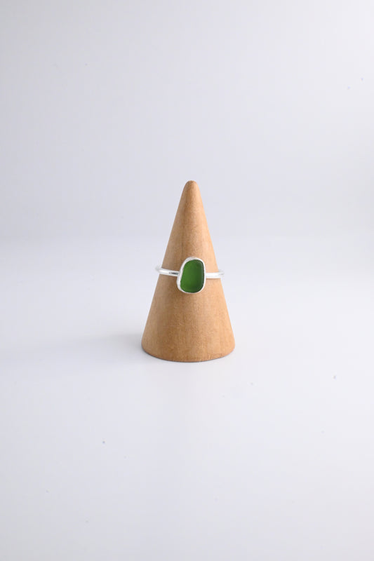 Sea Glass Ring [Size 8]
