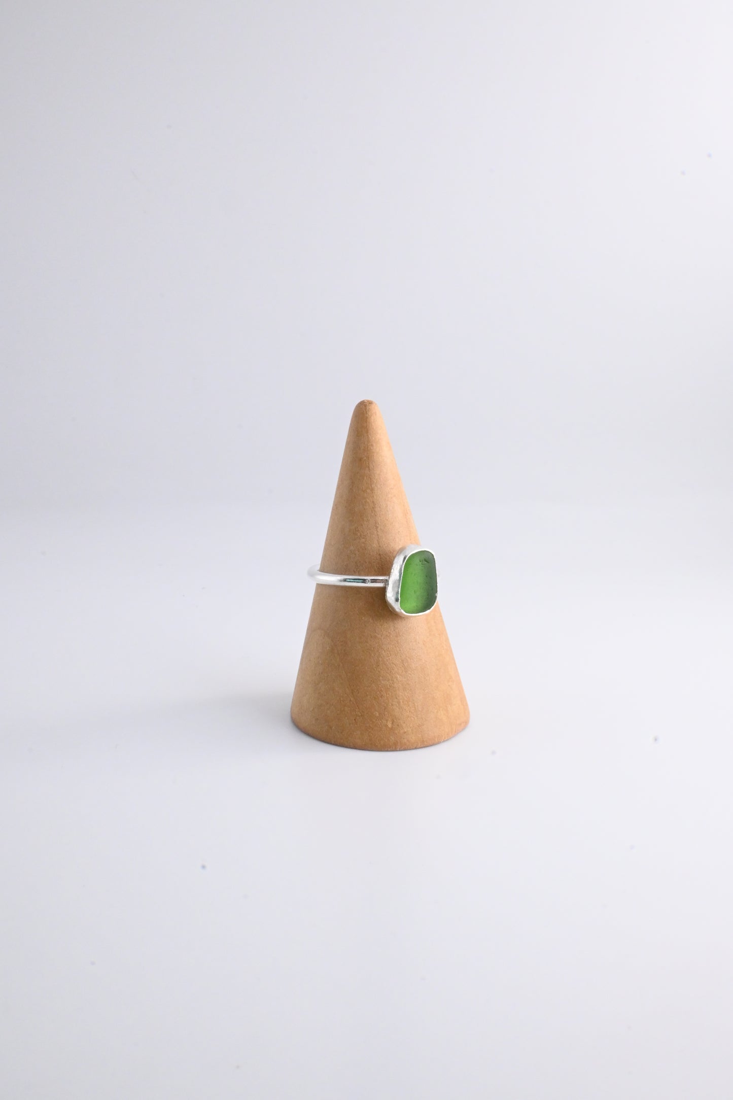 Sea Glass Ring [Size 8]