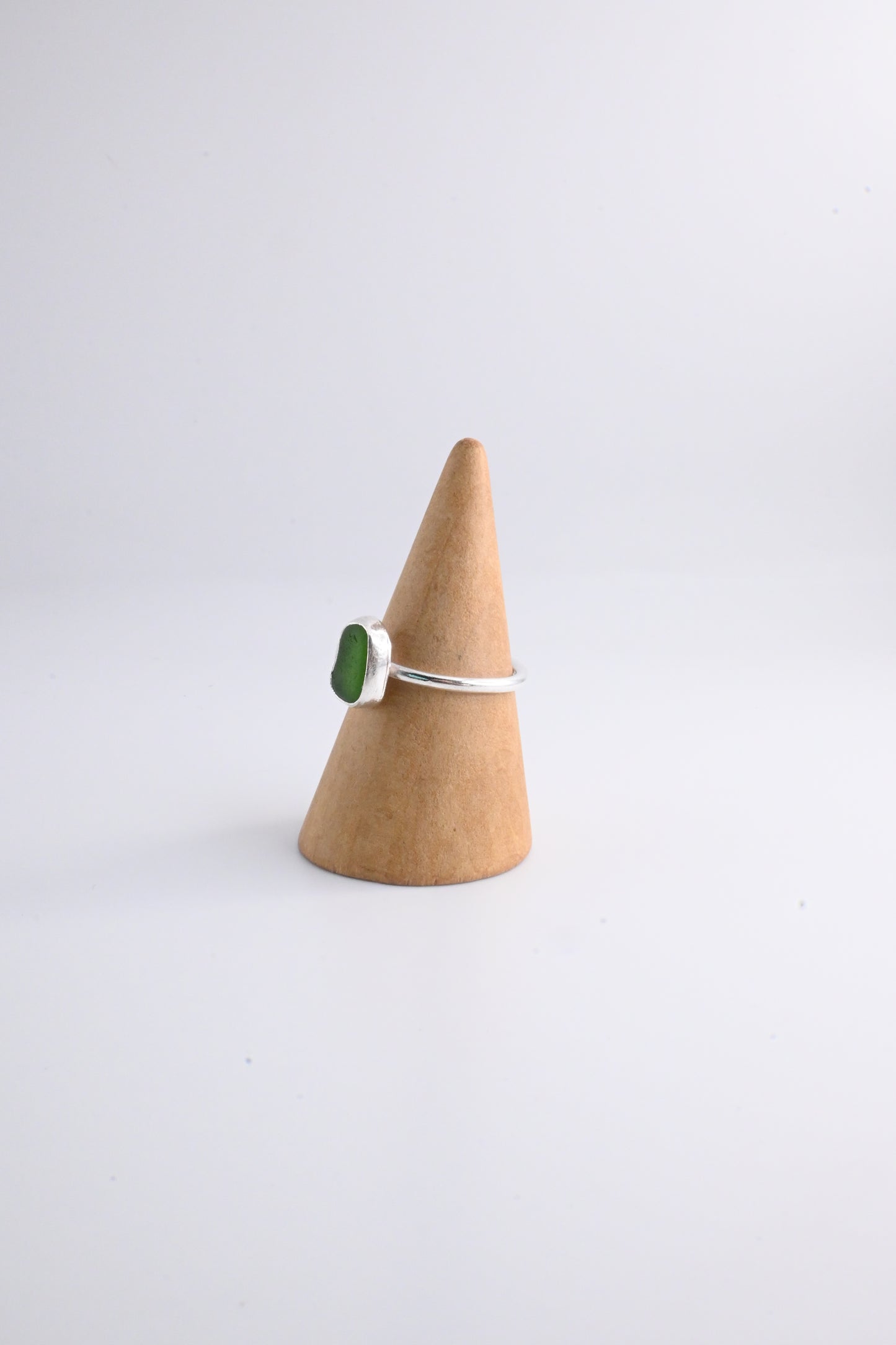 Sea Glass Ring [Size 8]