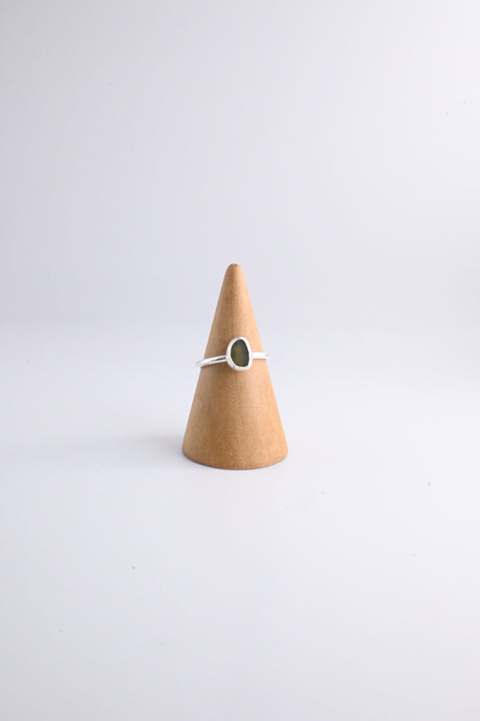 Sea Glass Ring [Size 7]