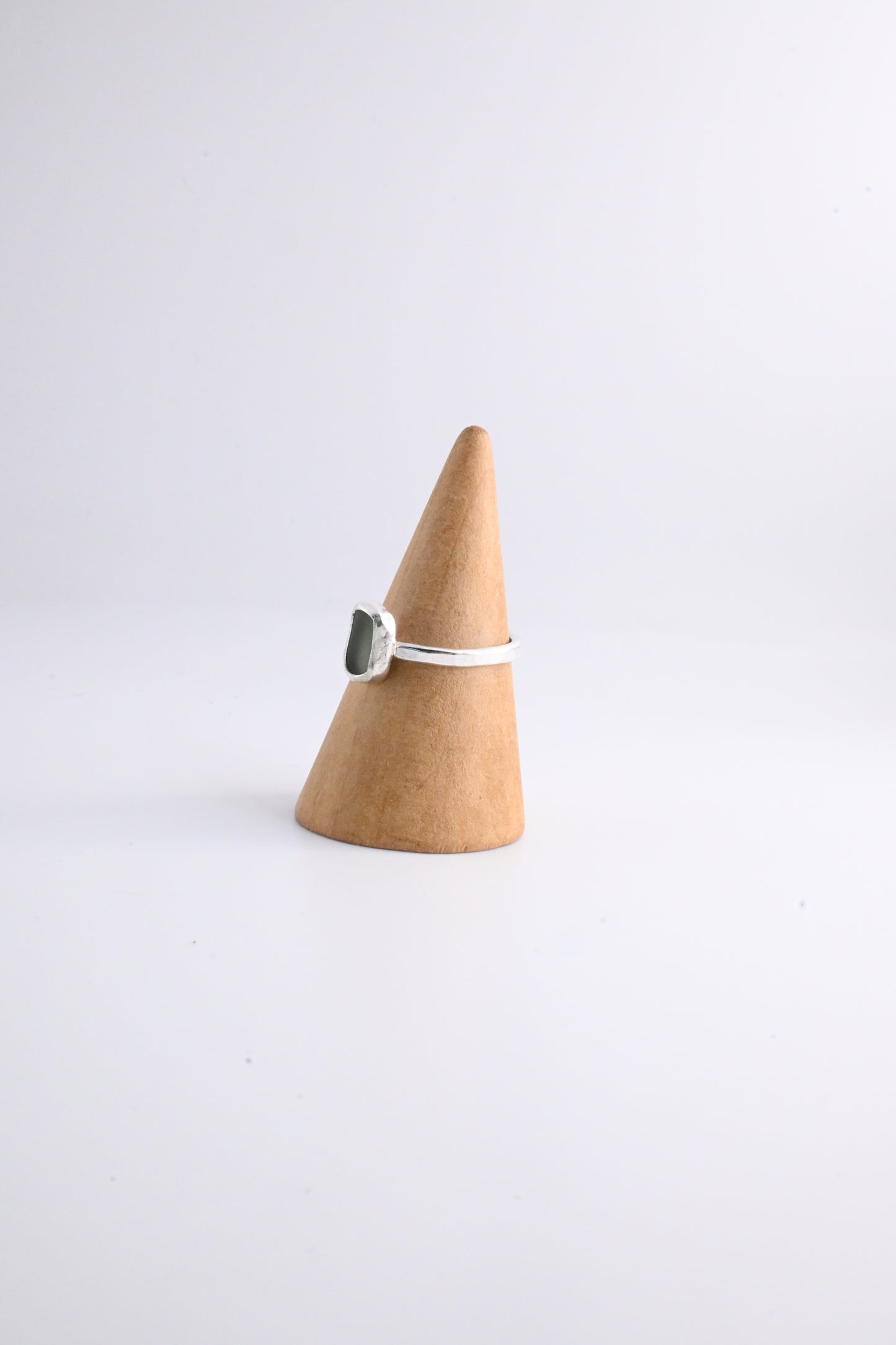 Sea Glass Ring [Size 8]
