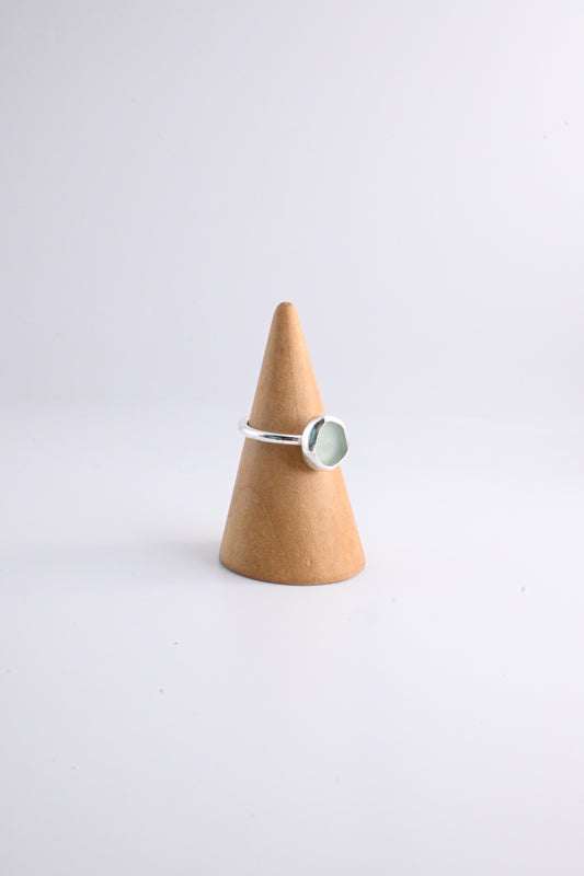 Sea Glass Ring [Size 6]