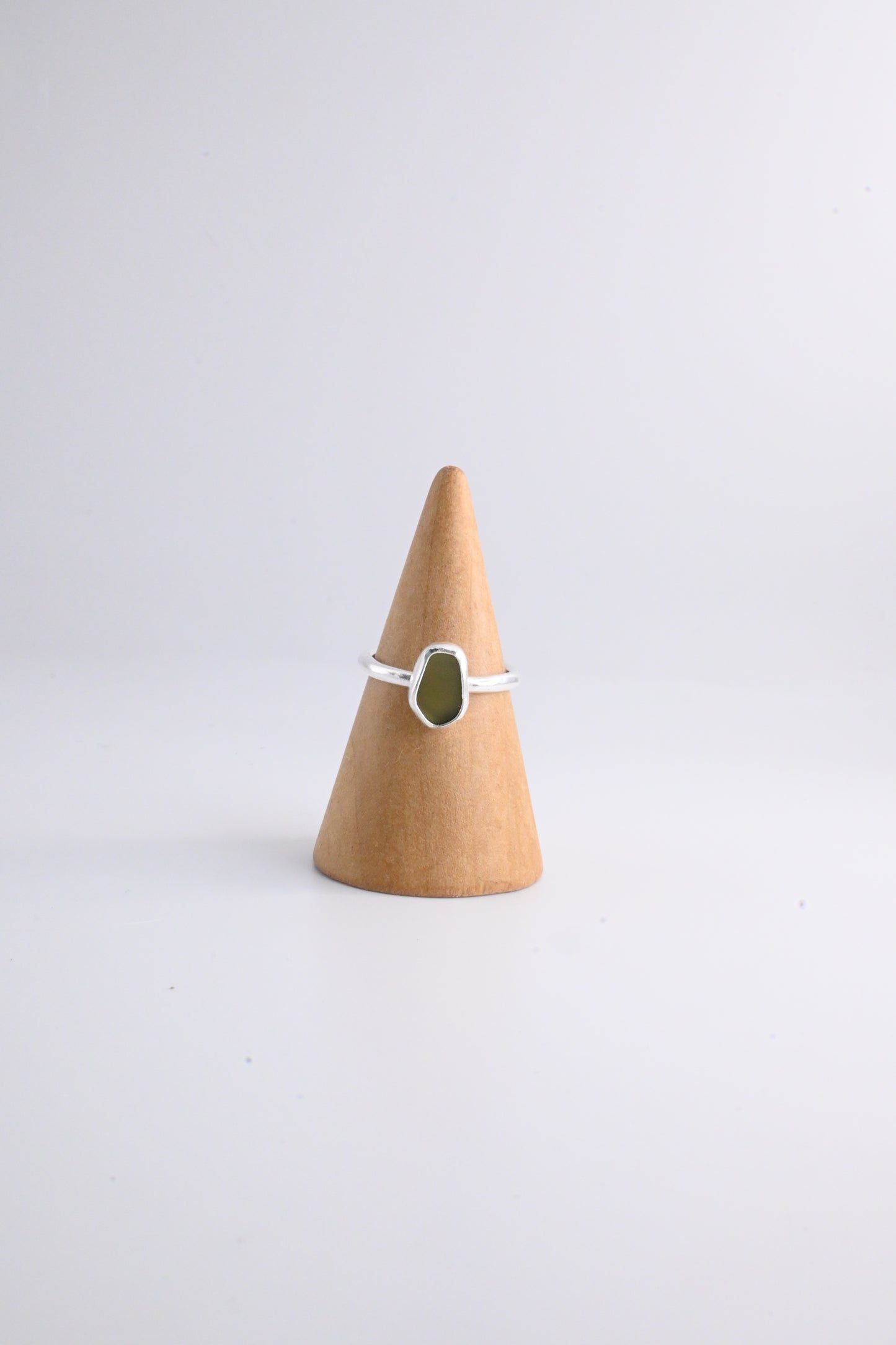 Sea Glass Ring [Size 7]
