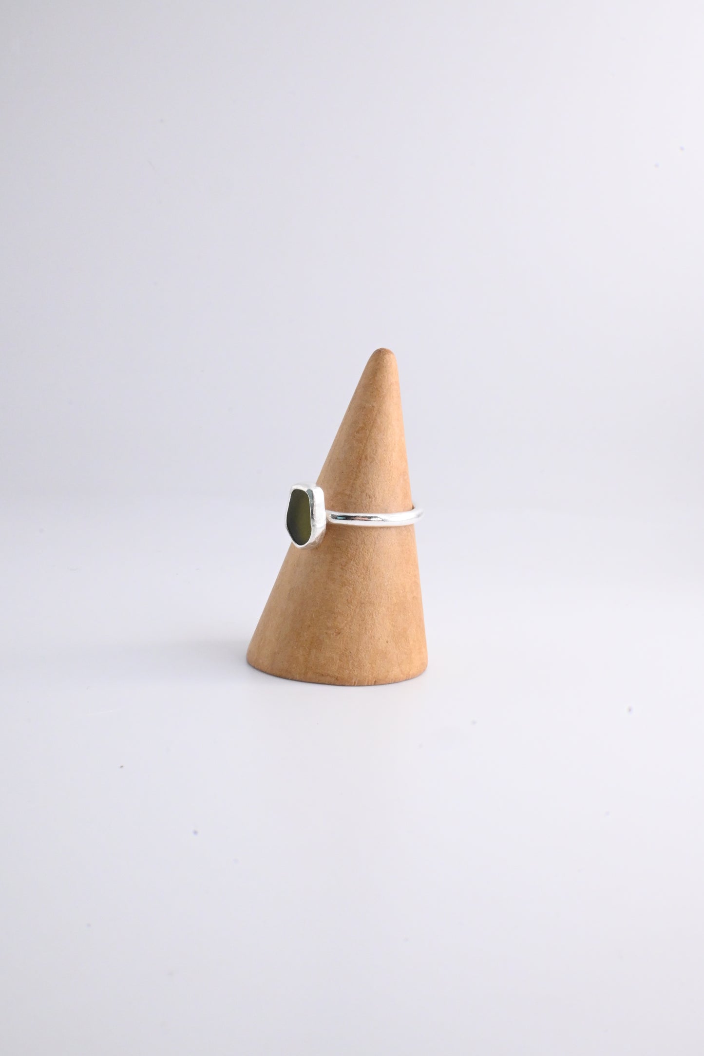 Sea Glass Ring [Size 7]