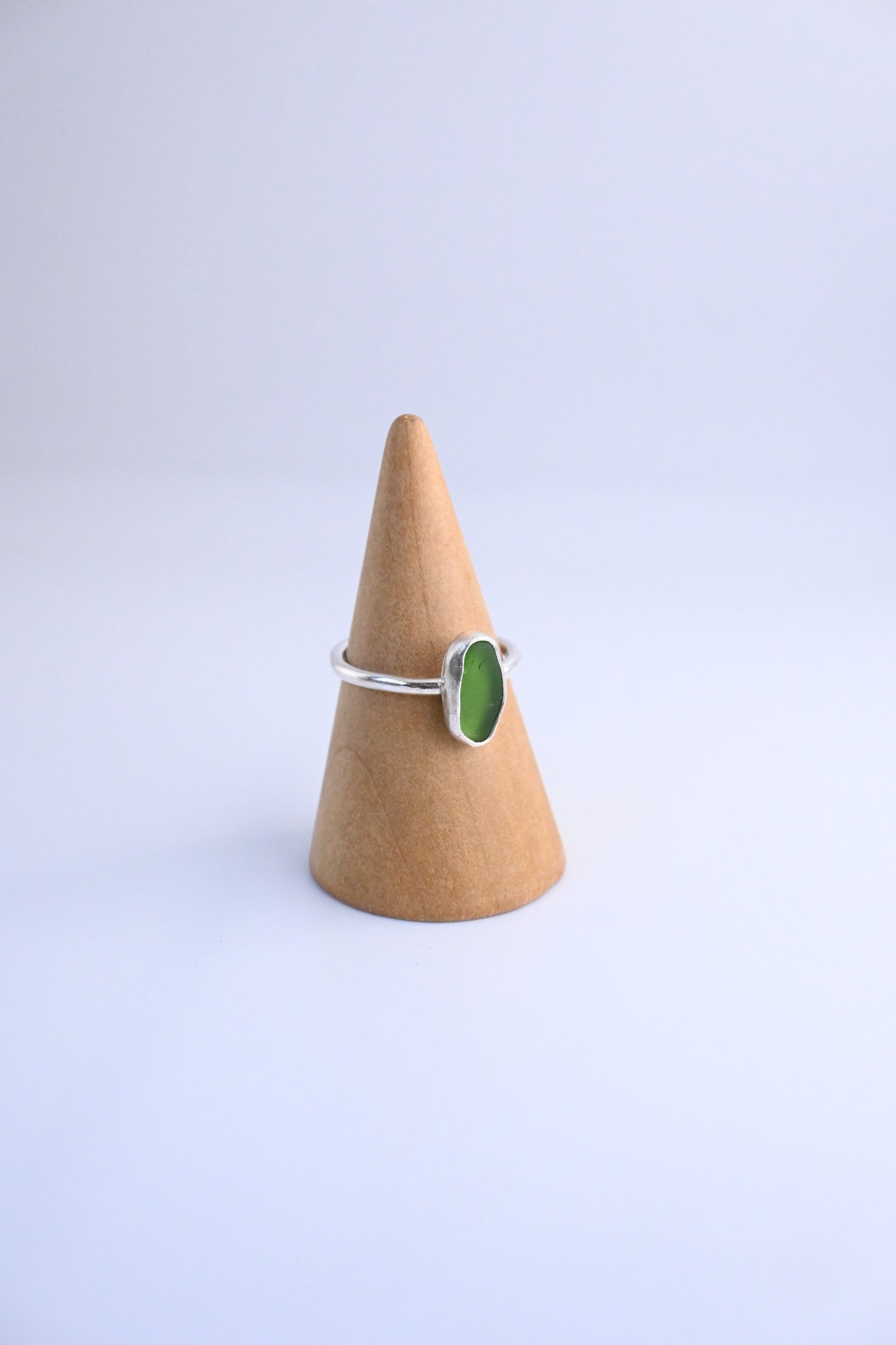 Sea Glass Ring [Size 8]