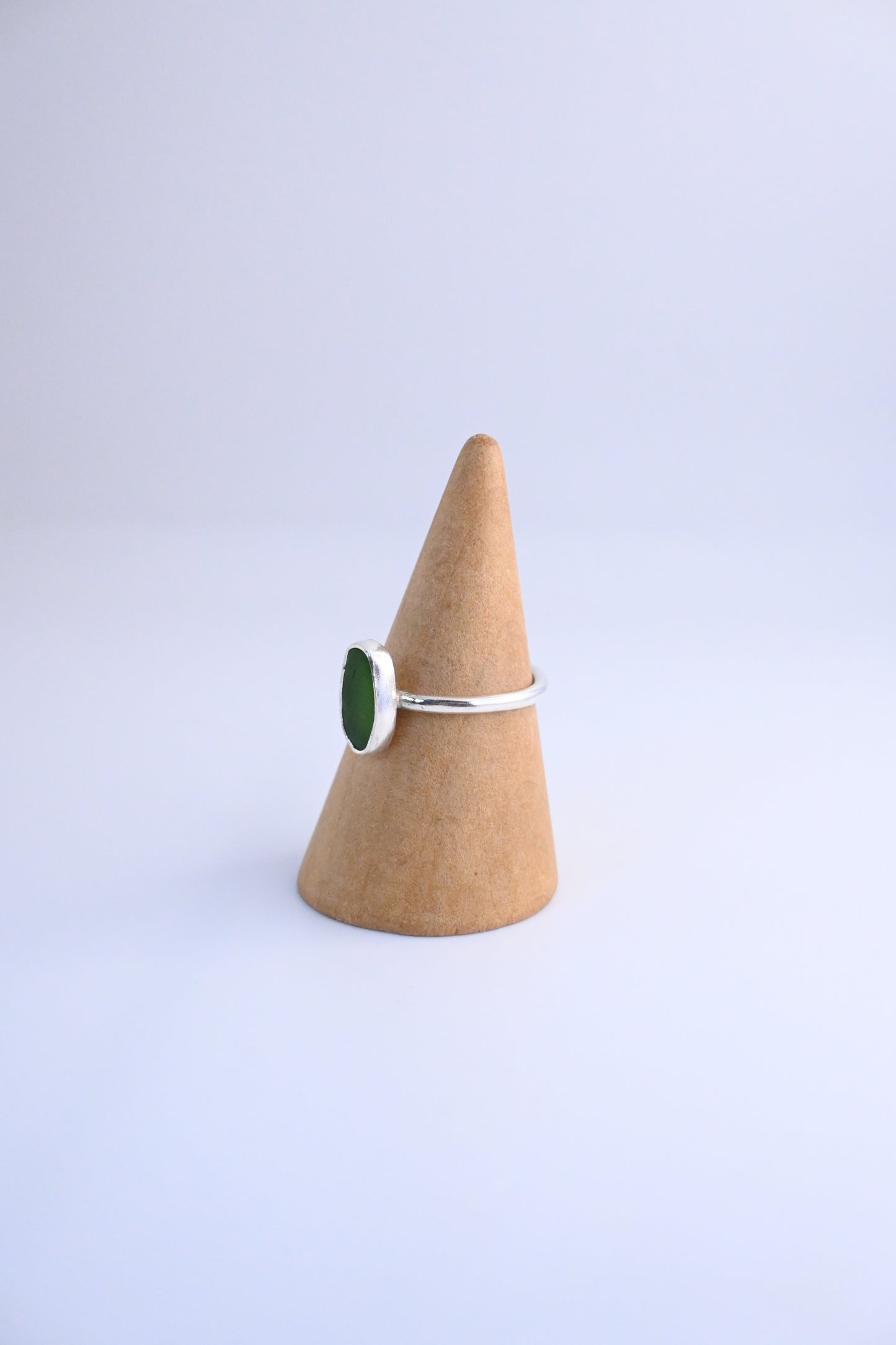 Sea Glass Ring [Size 8]