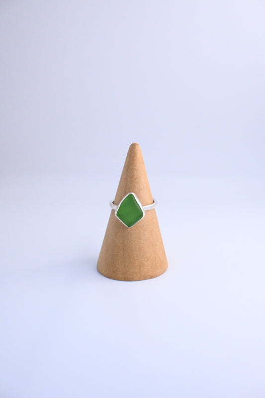 Sea Glass Ring [Size 6]