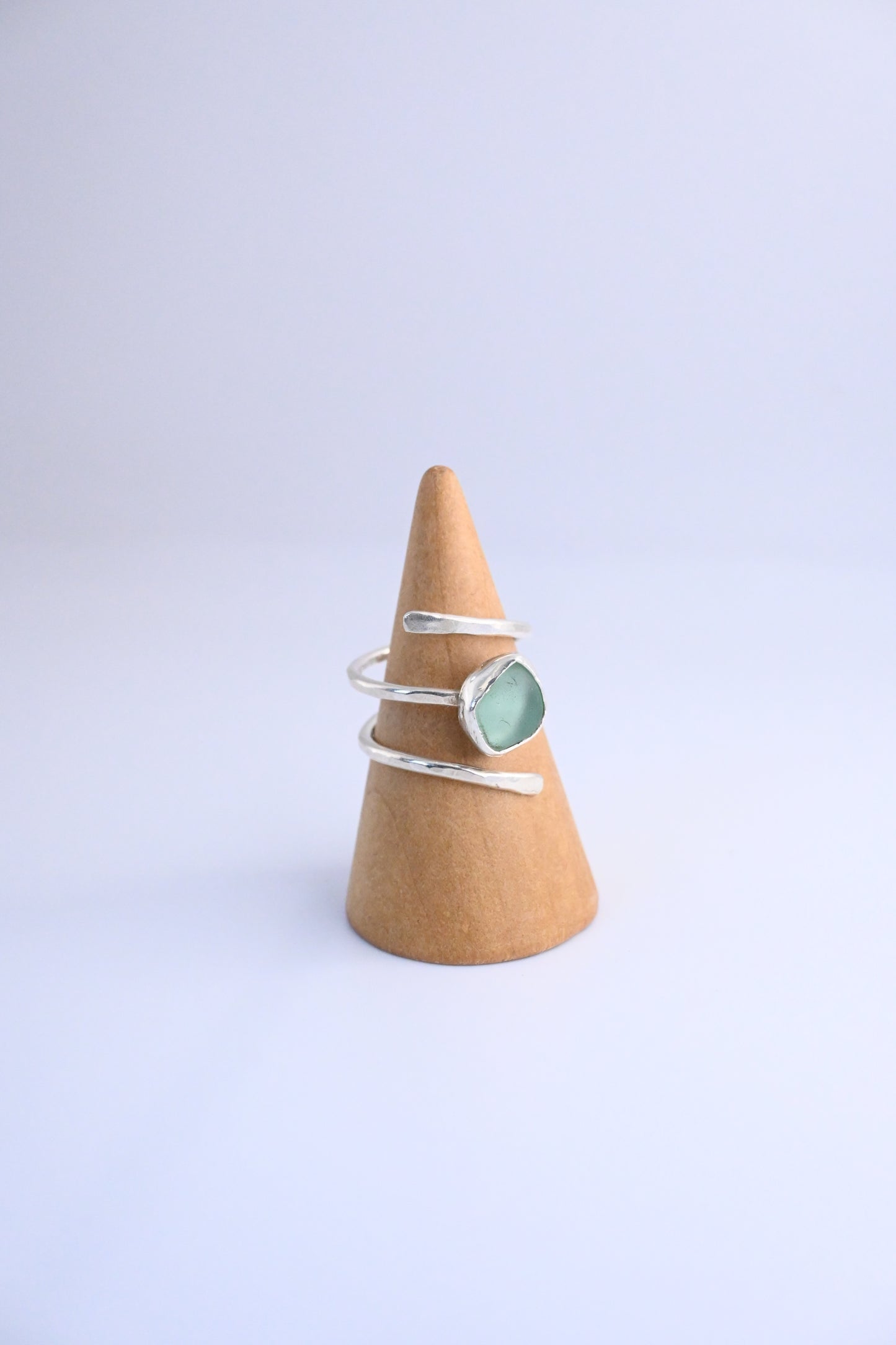 Sea Glass Ring [Size 8]
