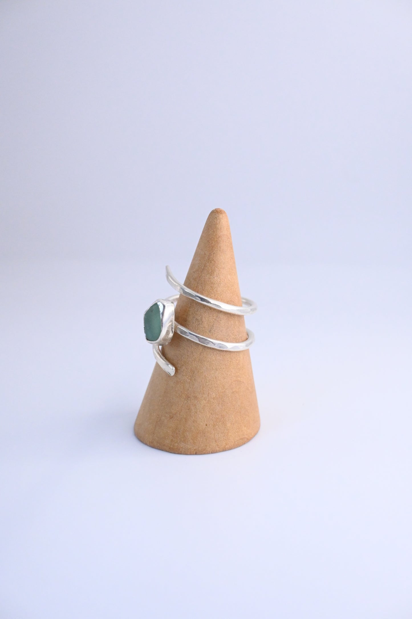 Sea Glass Ring [Size 8]