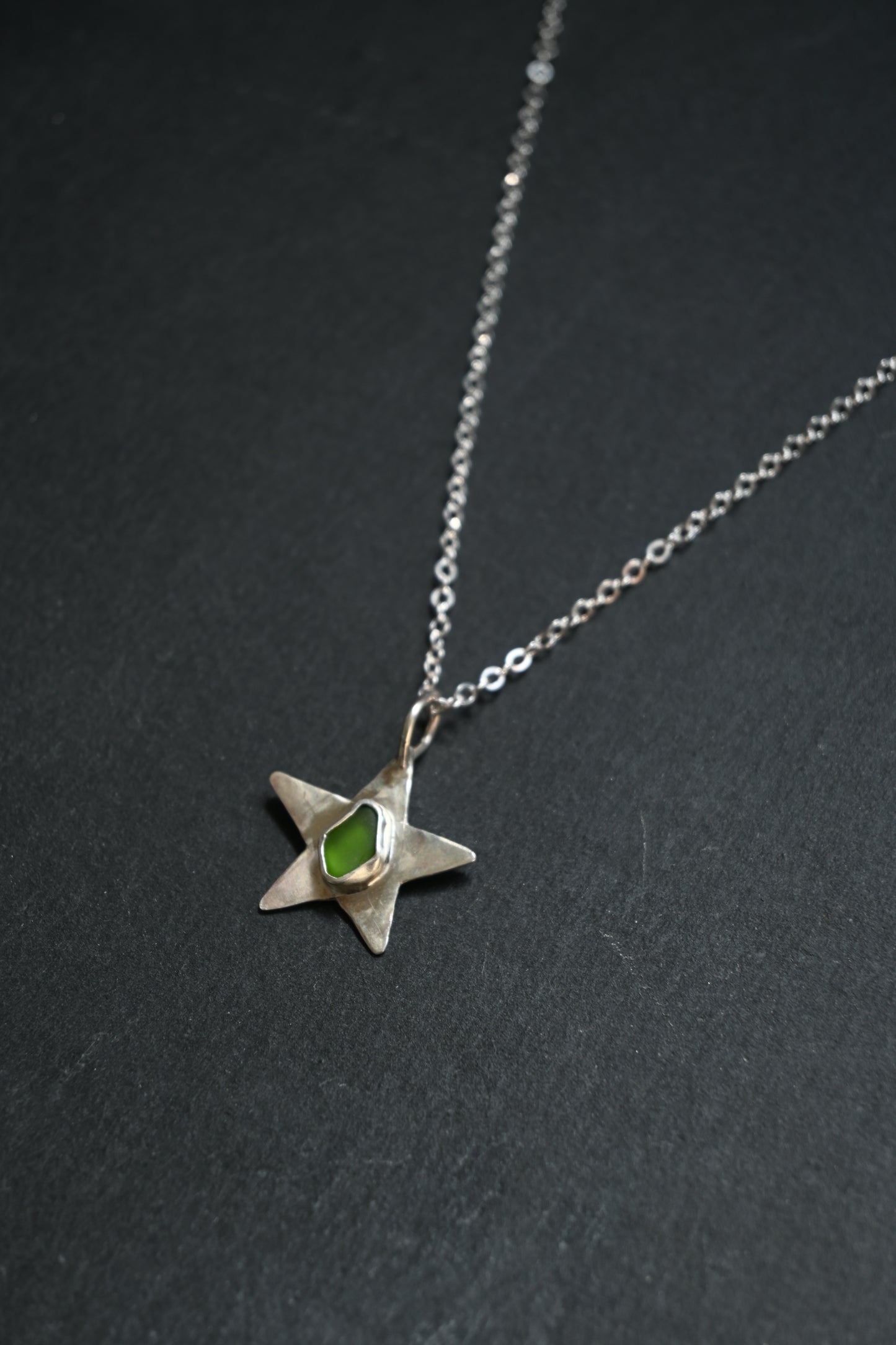 Star Sea Glass Pendant