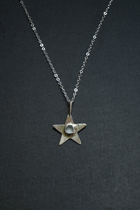 Star Sea Glass Pendant