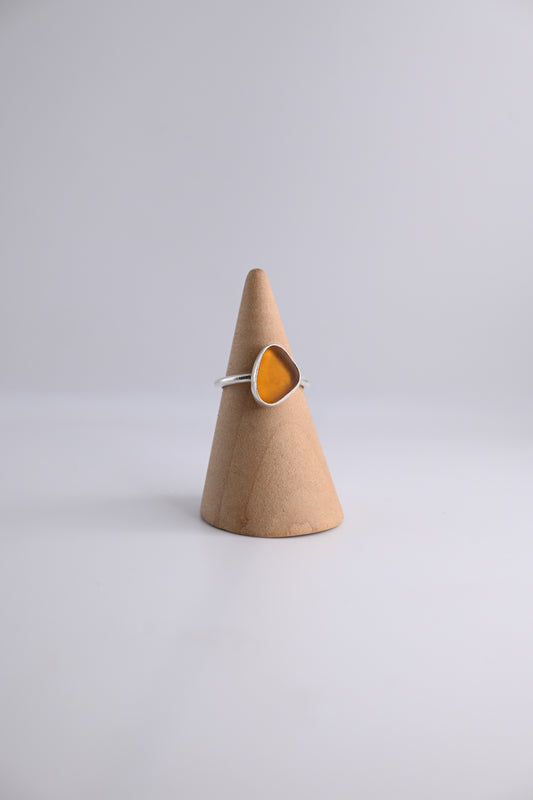 Sea Glass Ring [Size 6]