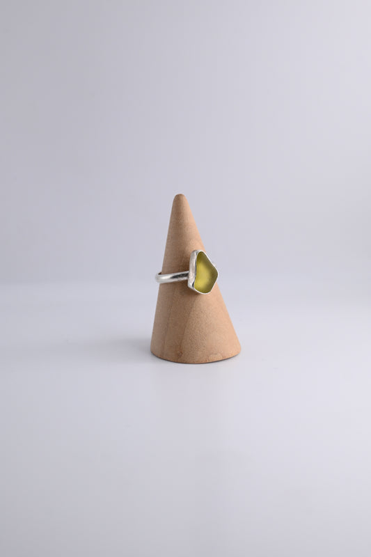Sea Glass Ring [Size 7]