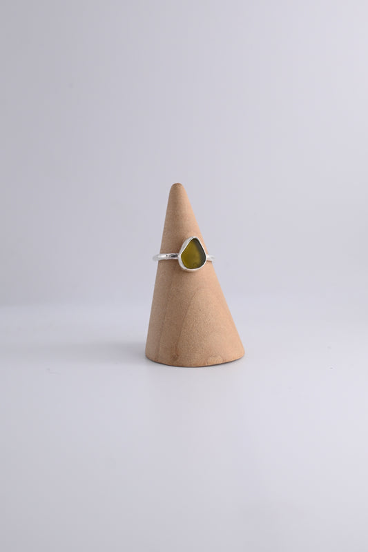 Sea Glass Ring [Size 5]